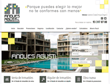 Tablet Screenshot of finquesagusti.com